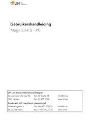 LVI MLS-M01 Gebruikershandleiding