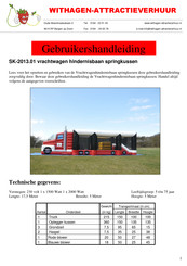 Withagen-Attractieverhuur SK-2013.01 Gebruikershandleiding