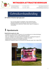 Withagen-Attractieverhuur SP-2006.04 Gebruikershandleiding