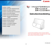 Canon imageFORMULA DR-C225 II Gebruikershandleiding