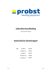 probst 51200052 Gebruikershandleiding