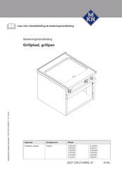 MKN OPEGRP Series Bedieningshandleiding