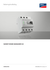 SMA SUNNY HOME MANAGER 2.0 Bedieningshandleiding