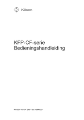 Kilsen KFP-CF8 Bedieningshandleiding