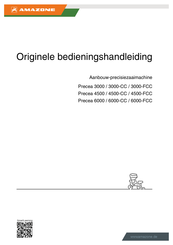 Amazone Precea 3000-FCC Bedieningshandleiding