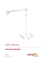 Focal Meditech ADL-Stand Gebruikershandleiding