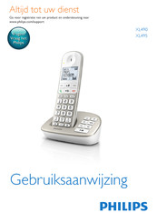 Philips XL490 Gebruiksaanwijzing