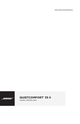 Bose QUIETCOMFORT 35 II Gebruikershandleiding