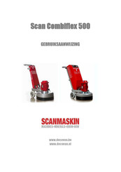 SCANMASKIN SCAN Combiflex 500PD Gebruiksaanwijzing