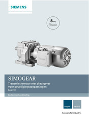 Siemens SIMOGEAR Bedieningshandleiding