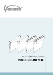 VERANO ROLGORDIJNEN XL Montagehandleiding