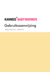 Kanmed BW3-075/7 Gebruiksaanwijzing