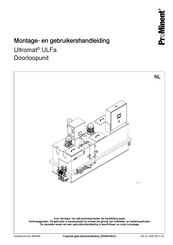 ProMinent Ultromat ULFa Series Montage- En Gebruikershandleiding