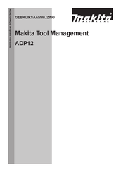 Makita ADP12 Gebruiksaanwijzing