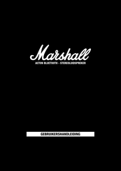 Marshall Acton Gebruikershandleiding