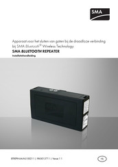 SMA BLUETOOTH REPEATER Installatiehandleiding