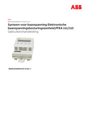 ABB PFEA 111 Gebruikershandleiding