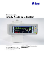 Dräger Infinity Acute Care System Gebruiksaanwijzing