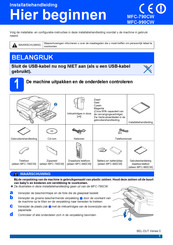 Brother MFC-790CW Installatiehandleiding
