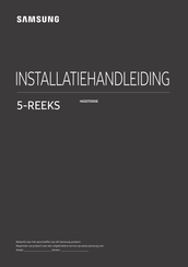 Samsung HG32T5300E Installatiehandleiding