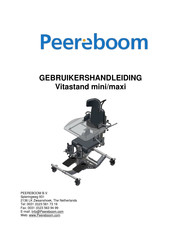 PEEREBOOM Vitastand mini Gebruikershandleiding