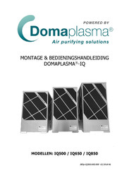 Domaplasma IQ650 Montage- En Bedieningshandleiding