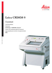 Leica BIOSYSTEMS CM3050 S Gebruiksaanwijzing