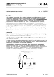 Gira 0629 00 Installatiehandleiding