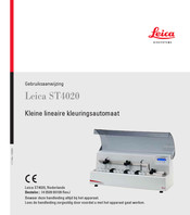 Leica BIOSYSTEMS ST4020 Gebruiksaanwijzing