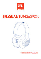 Harman JBL QUANTUM 360P CONSOLE WIRELESS Gebruikershandleiding