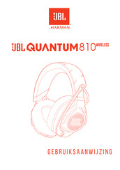 Harman JBL QUANTUM 810 WIRELESS Gebruiksaanwijzing