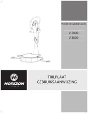 Horizon Fitness V 3000 Gebruiksaanwijzing