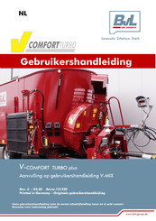 BVL V-COMFORT TURBO plus Gebruikershandleiding