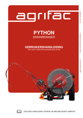 agrifac PYTHON Gebruikershandleiding