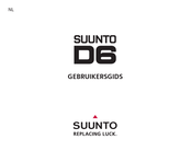 Suunto D6 Gebruikersgids