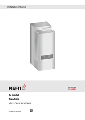 Bosch Nefit TrendLine HRC25 CW6 II Installatie-Instructie