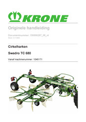 Krone 1048171 Originele Handleiding