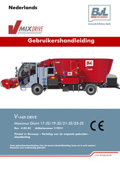 BVL V-MIX DRIVE Maximus Giant 23-2S Gebruikershandleiding