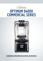 Optimum 9400X COMMERCIAL Series Gebruikershandleiding