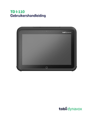 Tobii Dynavox TD I-110 Gebruikershandleiding