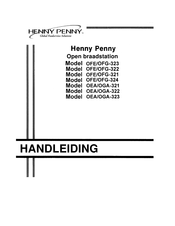 Henny Penny OFE-323 Handleiding