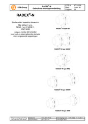 KTR RADAEX-N NN Gebruikers- En Montagehandleiding