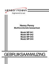 Henny Penny MP-943 Gebruiksaanwijzing