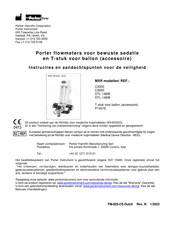 Parker Porter C3000 Instructie