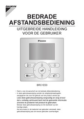 Daikin BRC1E53 Uitgebreide Handleiding Voor De Gebruiker