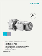 Siemens SIMOGEAR 2332 Originele Montage- En Bedrijfshandleiding