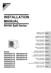 Daikin 2MXS50H2V1B Montagehandleiding