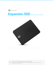 Seagate Expansion SSD SRD0FV1 Gebruikershandleiding