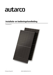 Autarco PV MHJ Series Installatie- En Bedieningshandleiding