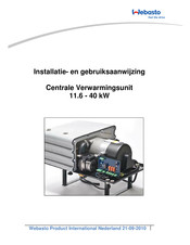 Webasto Thermo400 Installatie- En Gebruiksaanwijzing